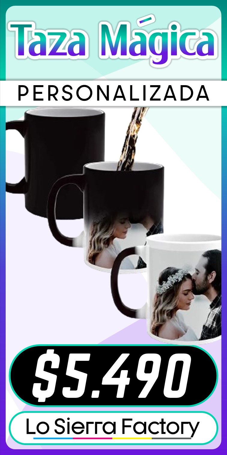 TAZA MÁGICA PERSONALIZADA